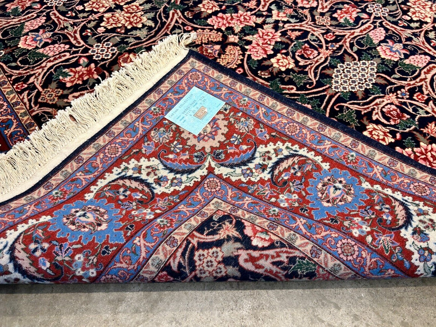 6'x9' Hand-Knotted 100% Wool Pile SinoPersian Carpet - Area Rug