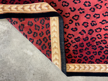 8'x11'2" Hand-Knotted 100% Wool Pile Tibetian Area Rug - Carpet