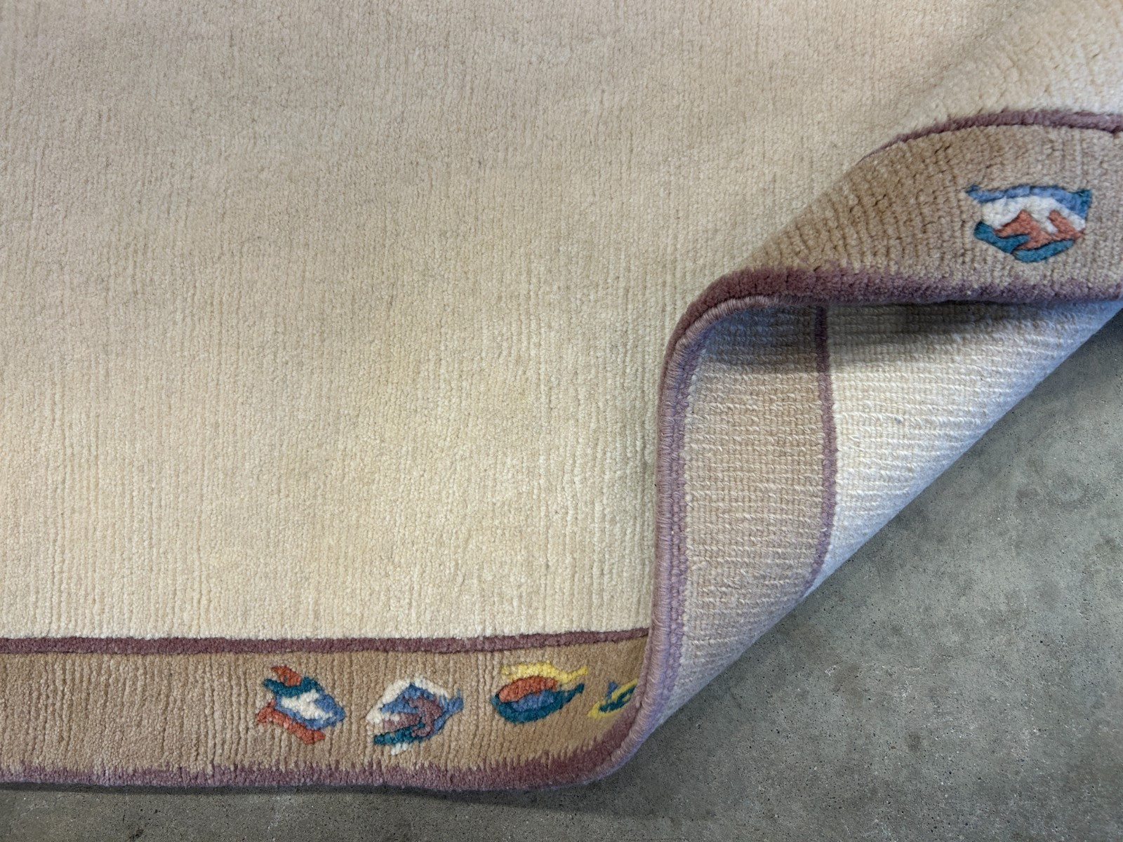 3'x5'3" Hand-Knotted 100% Wool Pile Nepali Area Rug - Carpet