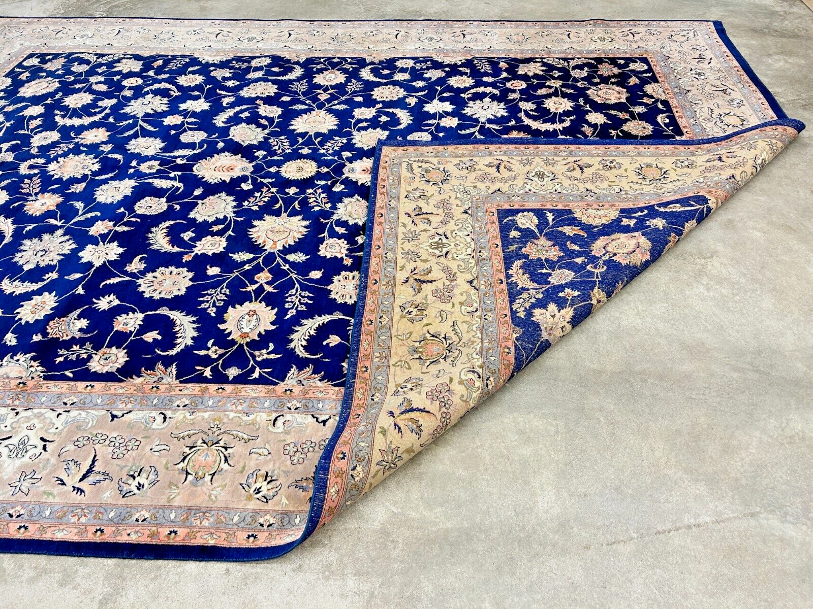 9'x12'3" Hand-Knotted 100% Lamb Wool Sinopersian Rug