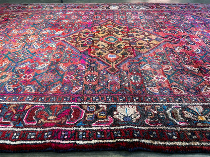 5'1" x 8'1" Hand-Knotted 100% Wool Pile Hamadane Sennehe Area Rug