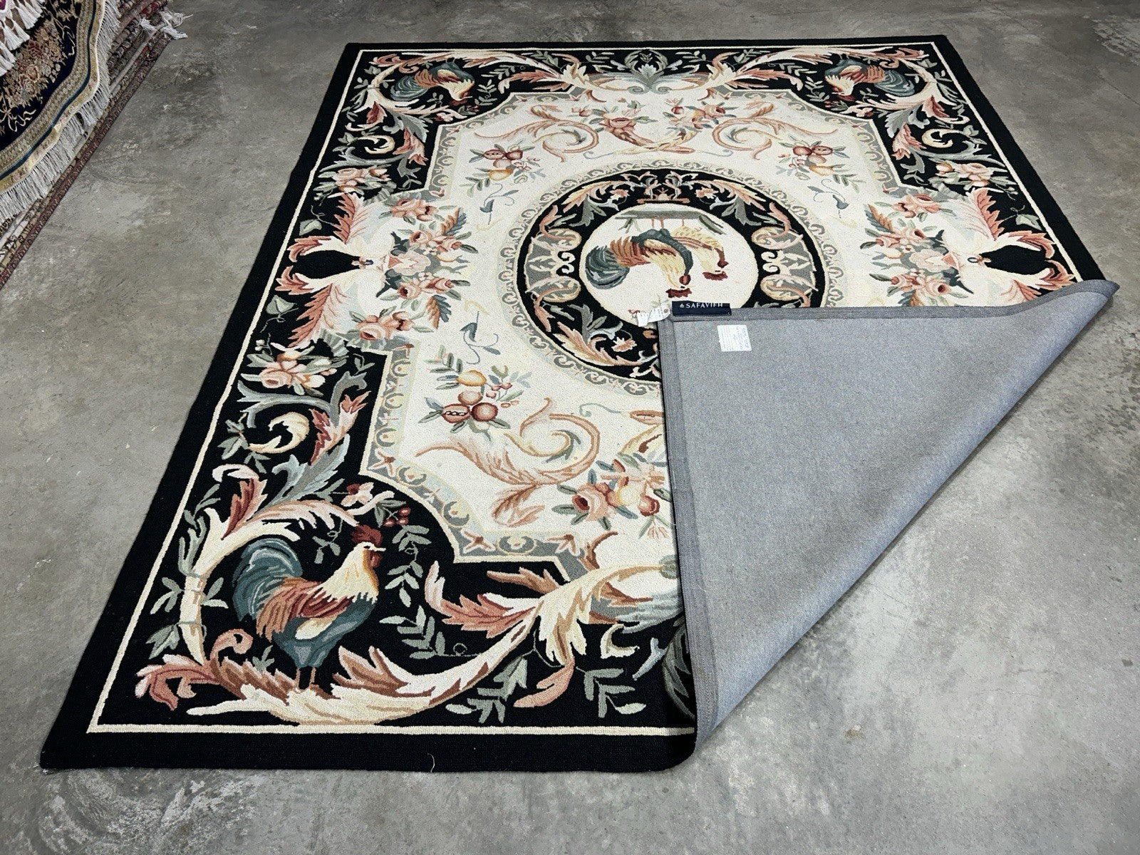 7’10”x9’6” Hand-Tufted 100% Wool Safavieh Area Rug - Carpet