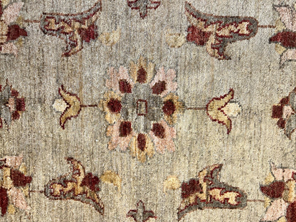9'x12' Hand-Knotted 100% Wool Pile Indo-Agra Carpet - Area Rug