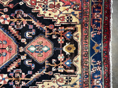 5'4" x 10'9" Hand-Knotted 100% Wool Pile Nahavande Area Rug - Carpet