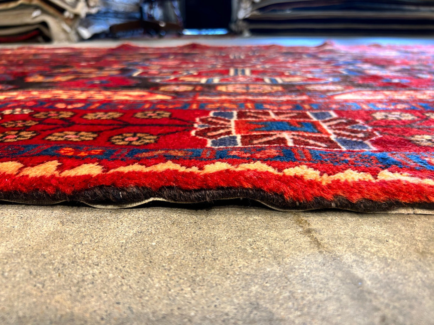 5'0" x 9'10" Hand-Knotted 100% Wool Carpet - Nahavande Area Rug
