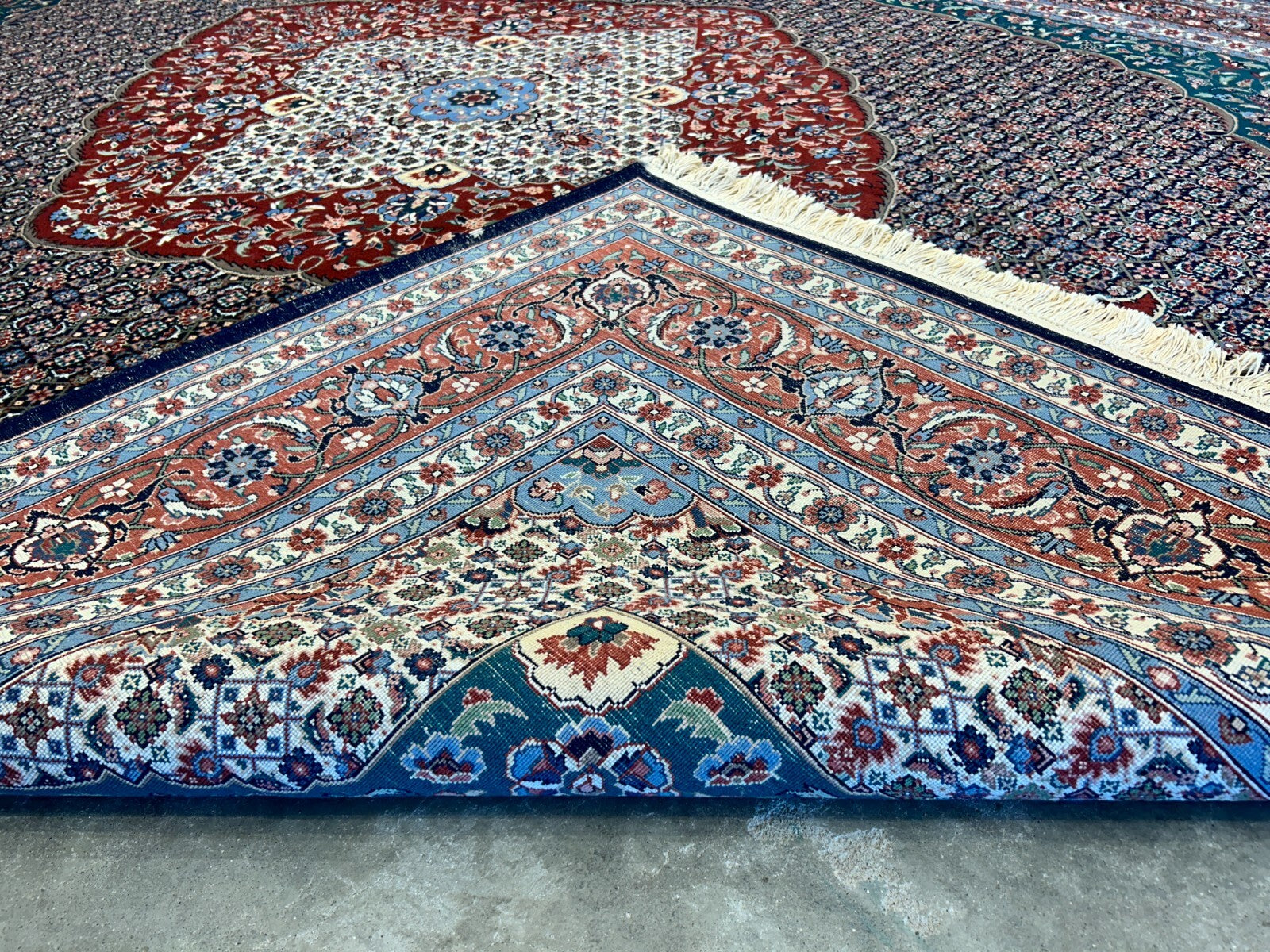 9'x12' Hand-Knotted 100% Wool Pile Sinopersian Carpet - Area Rug