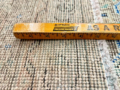 9'8"x12'5" Hand-Knotted 100% Wool Pile Herize Rug