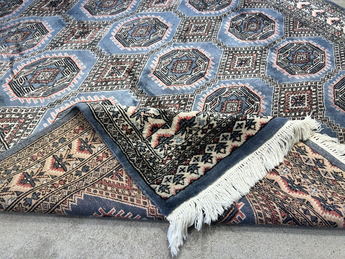5'3"x7'7" Antique Hand-Knotted Wool Oriental Rug - Area Carpet