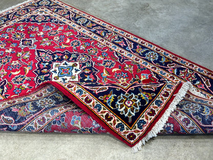 3'3"x5'6'' Hand-Knotted 100% Wool Persiane Kashane Area Rug
