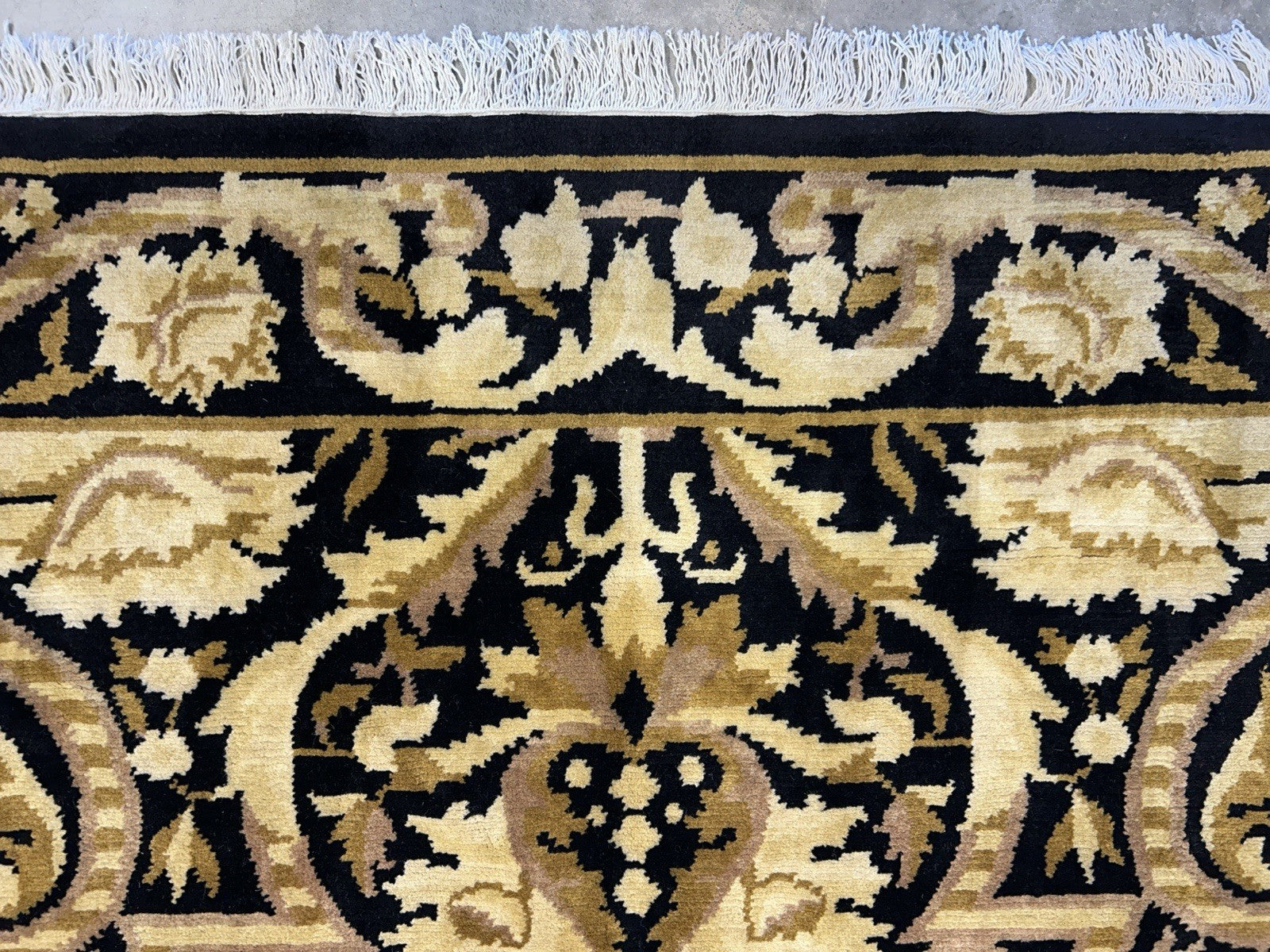 8’x10’ Hand-Knotted 100% Wool Pile Oriental Area Rug - Carpet