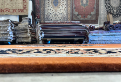 9'x12' Hand-Knotted 100% Wool Pile Oriental Rug