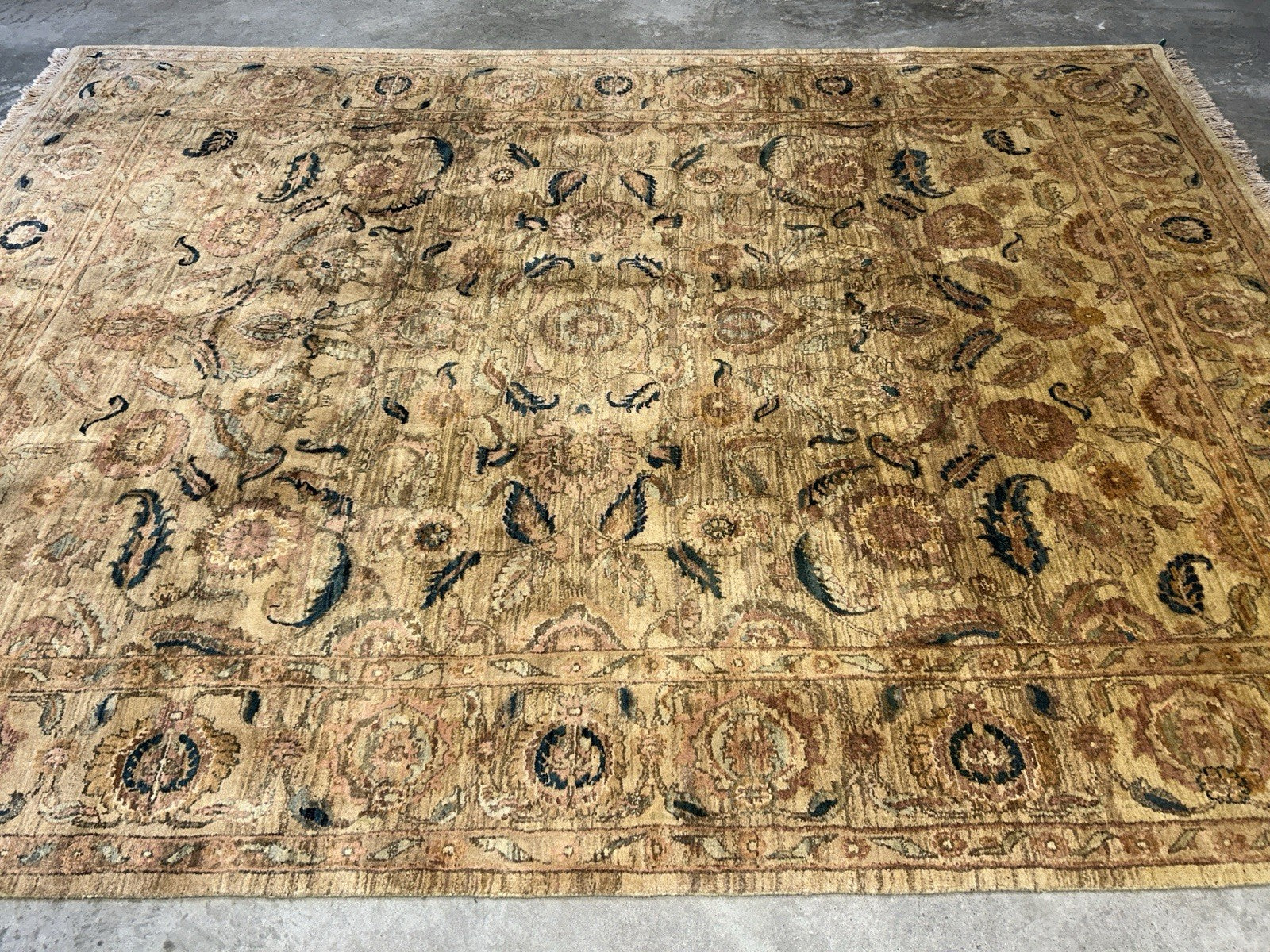 8’x10’ Hand-Knotted 100% Wool Pile Oriental Area Rug - Carpet