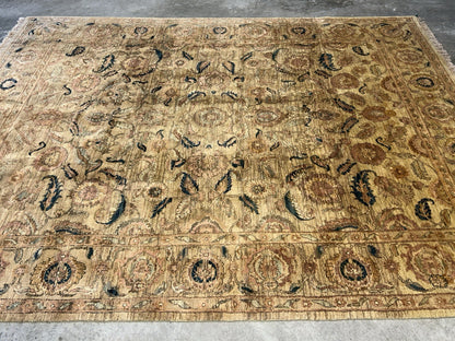 8’x10’ Hand-Knotted 100% Wool Pile Oriental Area Rug - Carpet