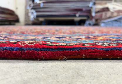 4'8"x7'2" Hand-Knotted 100% Wool Pile Bidjare Area Rug - Carpet