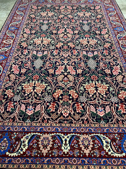 6'x9' Hand-Knotted 100% Wool Pile SinoPersian Carpet - Area Rug