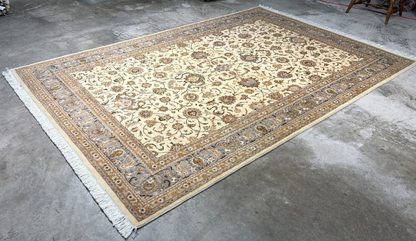 6'x 9' Hand-Knotted 100% Wool Carpet - Pakistan Kashane Area Rug