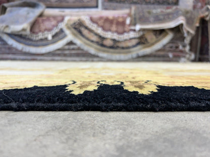 8’2”x10’1” Hand-Knotted 100% Wool Pile Oriental Area Rug - Carpet