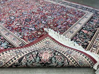 5'9"x8'9" Hand-Knotted 100% Wool Pile SinoPersian Carpet - Area Rug