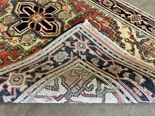 3'x5' Hand-Knotted 100% Wool Pile IndoSerapi Rug