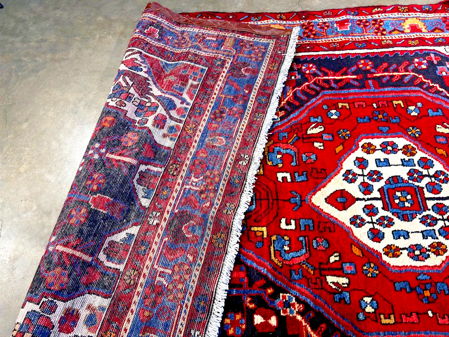 5'4" x 9'5" Hand-Knotted 100% Wool Carpet - Hamadane Area Rug