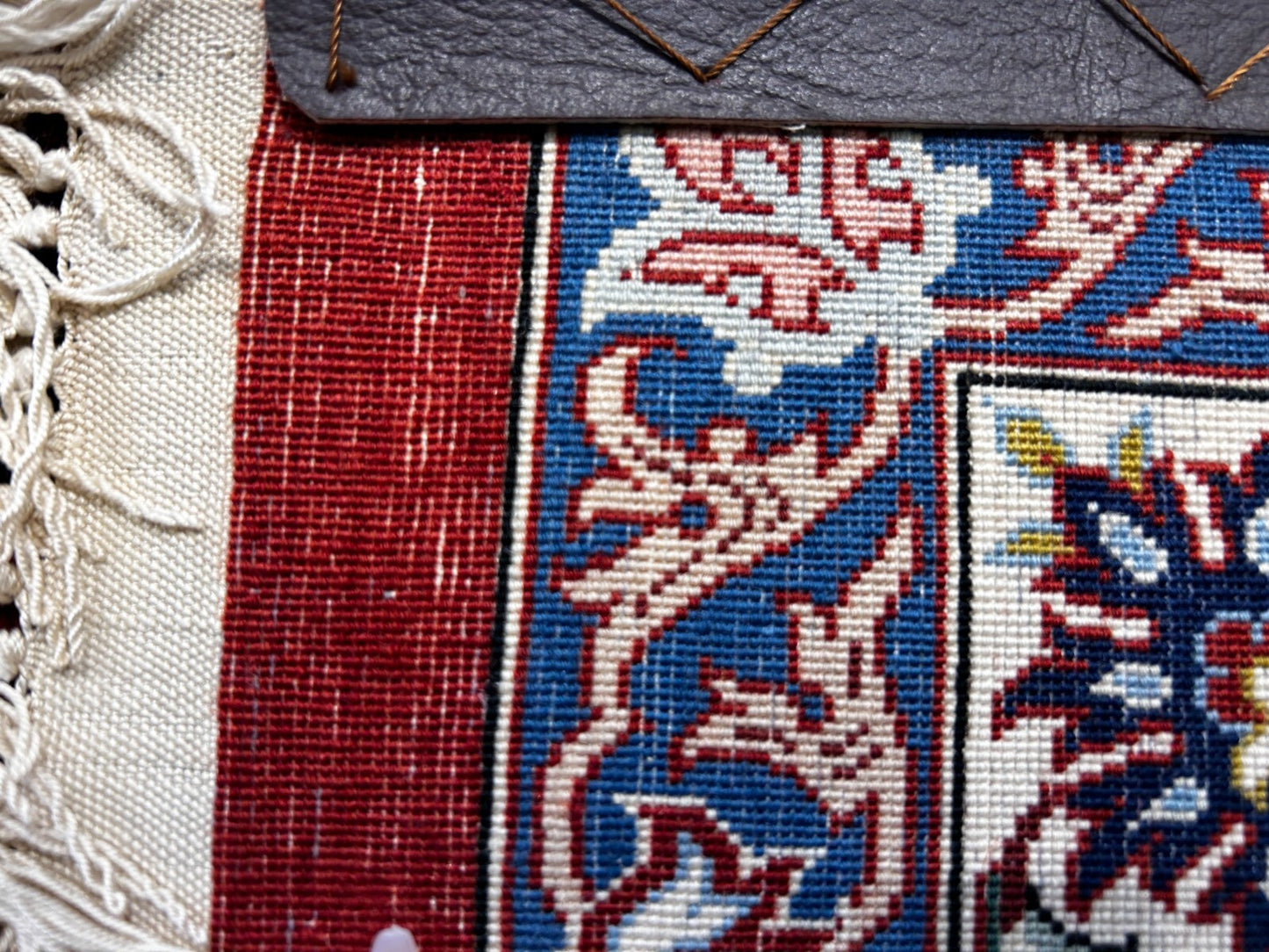 8'1"x11'9" Extra Fine Hand-Knotted Wool & Silk Isfahane Rug