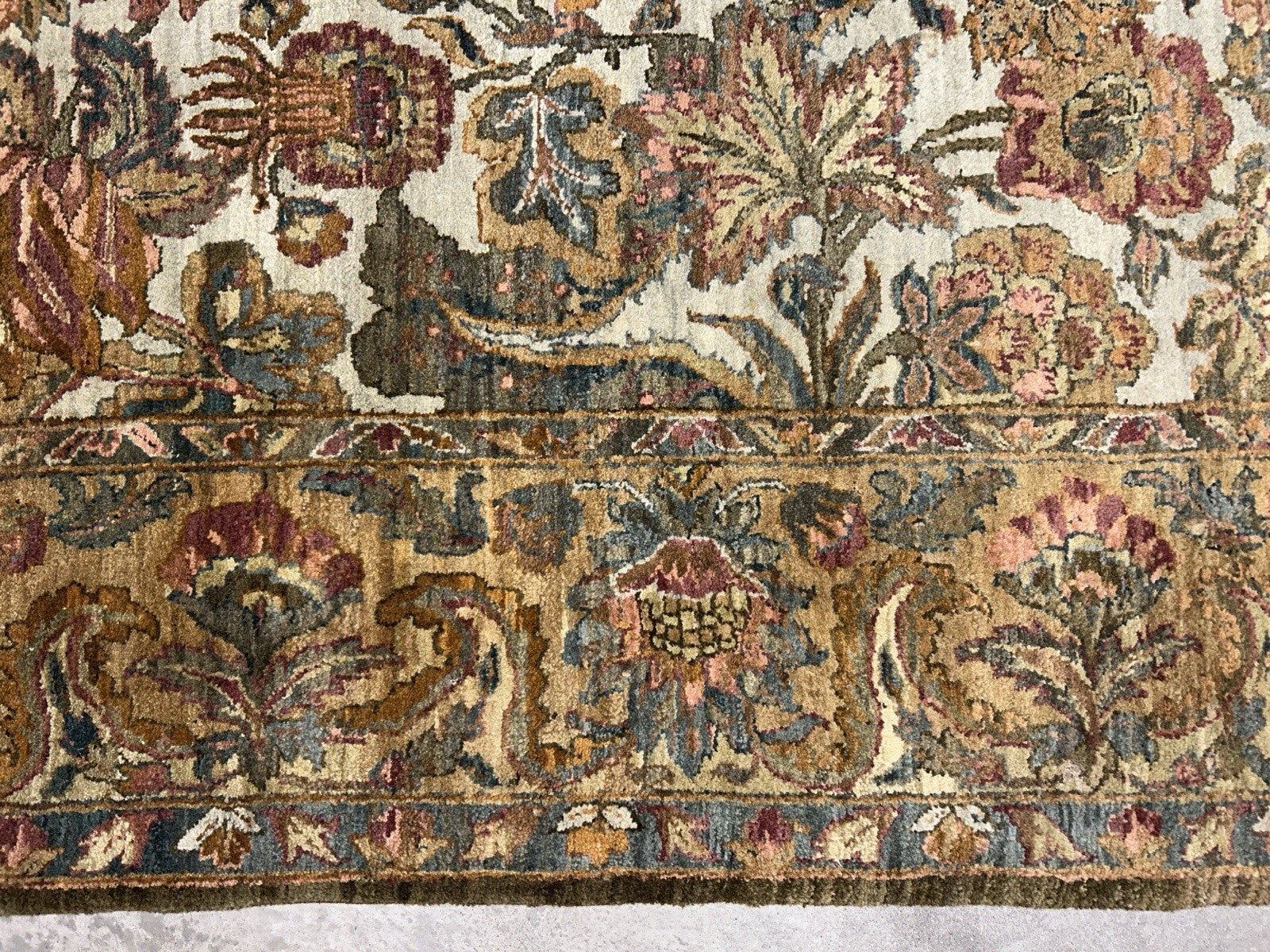 8’x10’ Hand-Knotted 100% Wool Pile Oriental Area Rug - Carpet