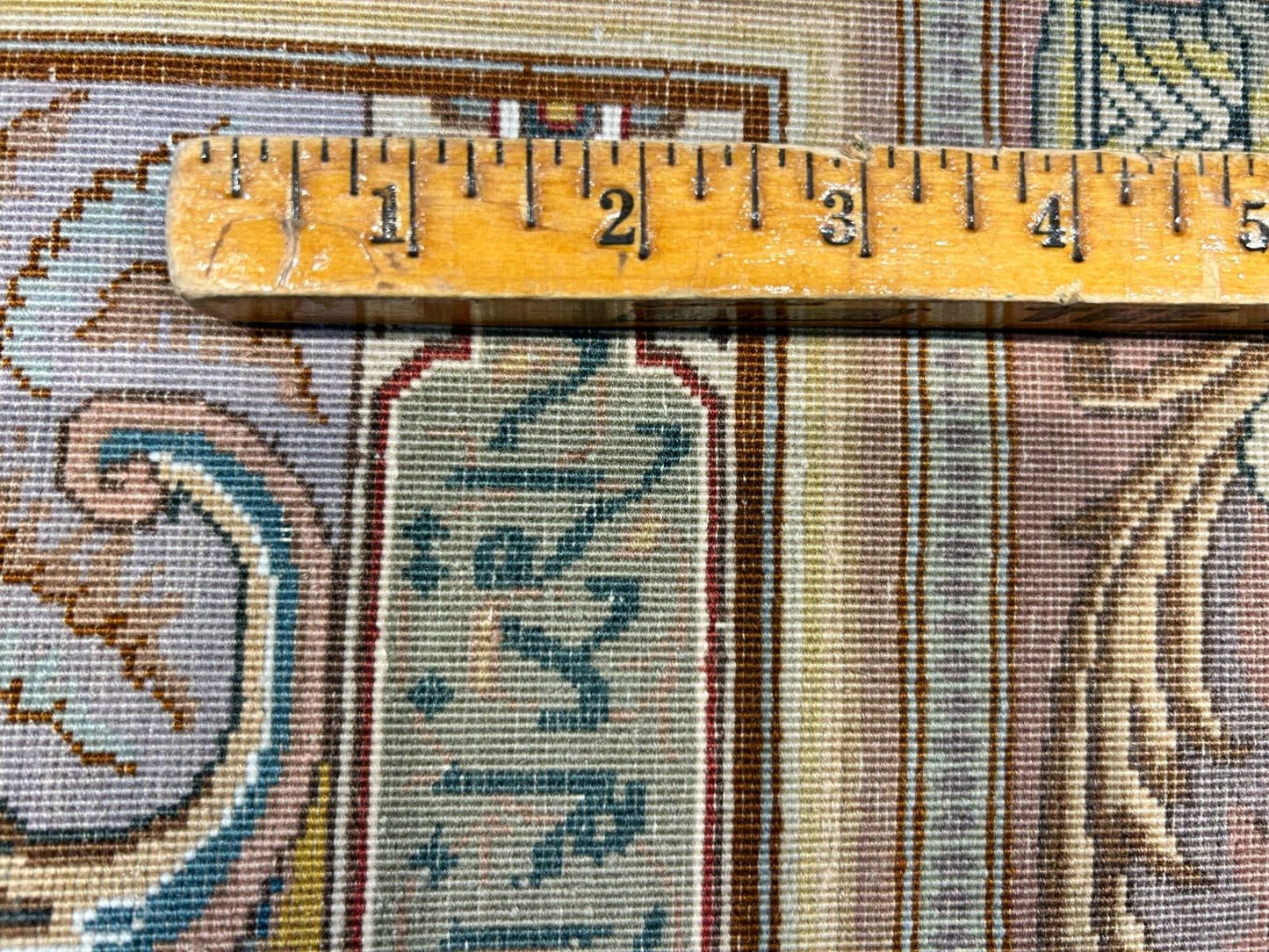 Exquisite 5'10"x8'3" Hand-Knotted Wool & Silk Blend Tabrize Carpet - Area Rug