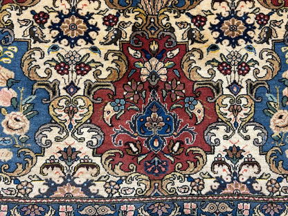 6'10"x10'2" Hand-Knotted 100% Lamb Wool Bakhtiarie Carpet - Area Rug