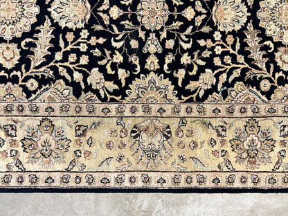 8'10"x12'7" Hand-Knotted 100% Lamb Wool IndoAgra Carpet - Area Rug