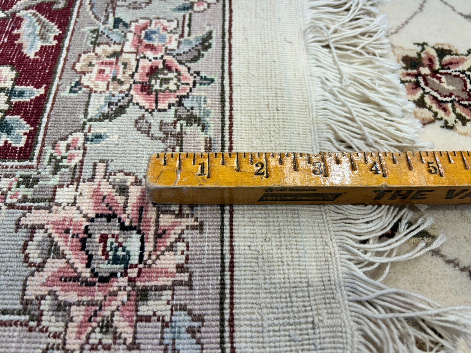 9'x12' Hand-Knotted Wool & Silk Pile Sinopersian Carpet - Area Rug