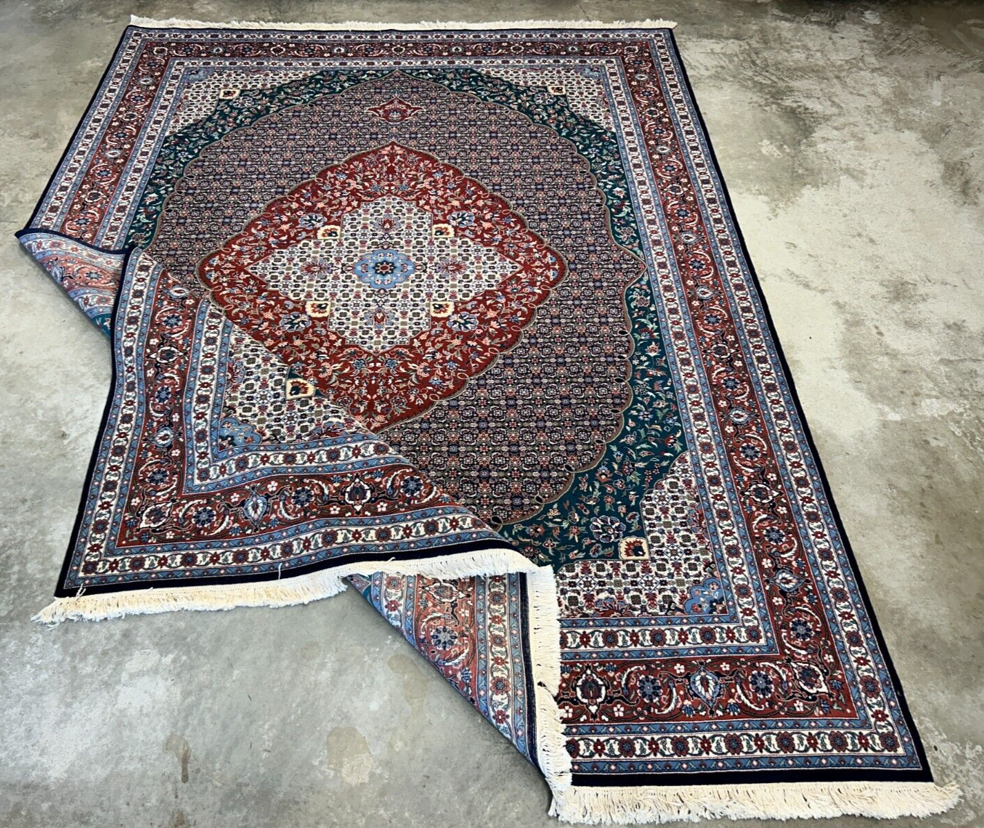 9'x12' Hand-Knotted 100% Wool Pile Sinopersian Carpet - Area Rug
