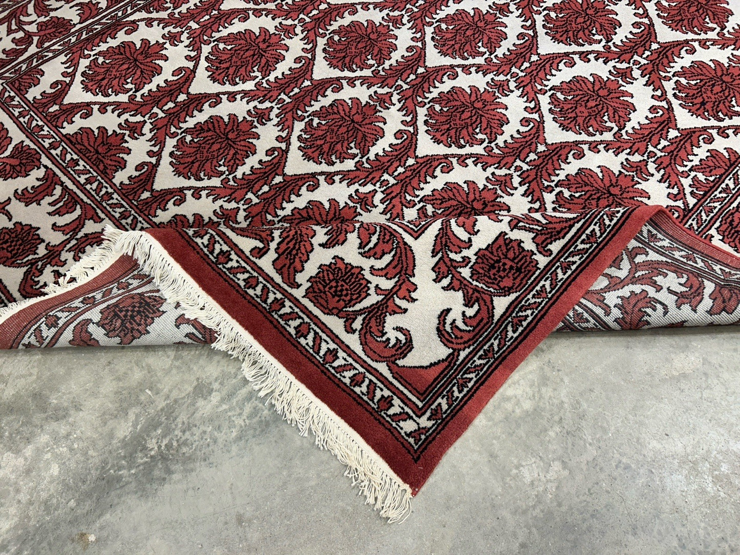 8’x9’11” Hand-Knotted 100% Wool Pile Oriental Area Rug - Carpet