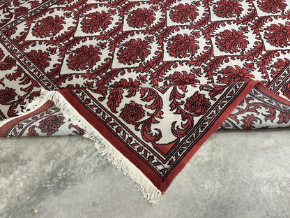 8’x9’11” Hand-Knotted 100% Wool Pile Oriental Area Rug - Carpet