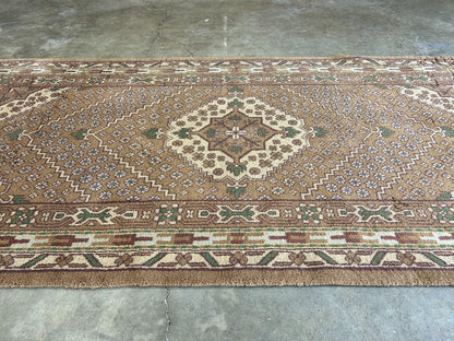 3'x6' Hand-Knotted 100% Wool Pile Oriental Area Rug - Carpet
