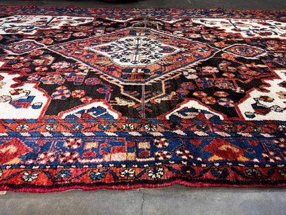 5'4" x 10'4" Hand-Knotted 100% Wool Nahavande Area Rug