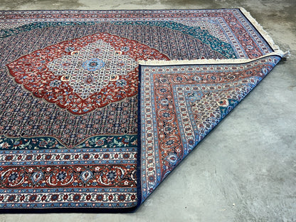 9'x12' Hand-Knotted 100% Wool Pile Sinopersian Carpet - Area Rug