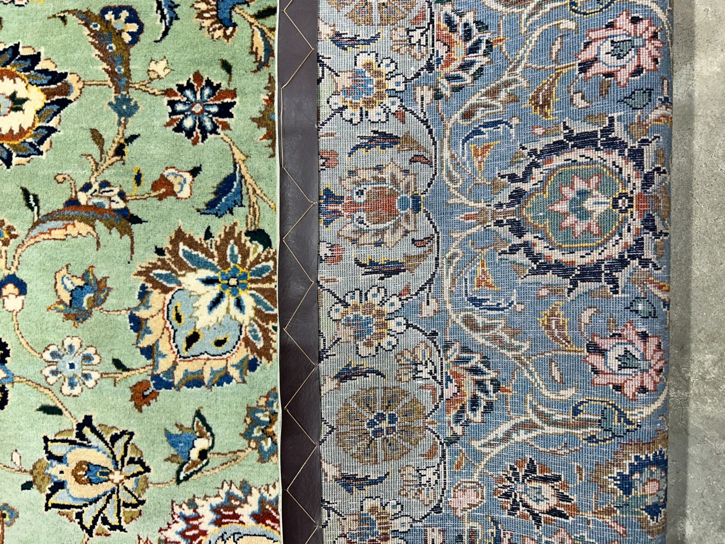 10'6"x14'6" Hand-Knotted 100% Wool Pile Kashane Rug