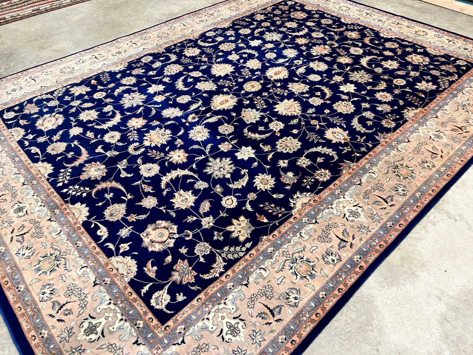 9'x12'3" Hand-Knotted 100% Lamb Wool Sinopersian Rug