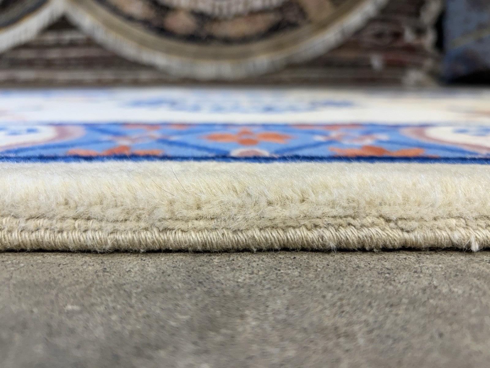 3’1”x5’2” Hand-Knotted 100% Wool Pile Oriental Area Rug - Carpet