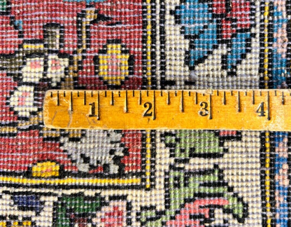 6'7"x10'4" Hand-Knotted 100% Lamb Wool Bakhtiarie Carpet - Area Rug