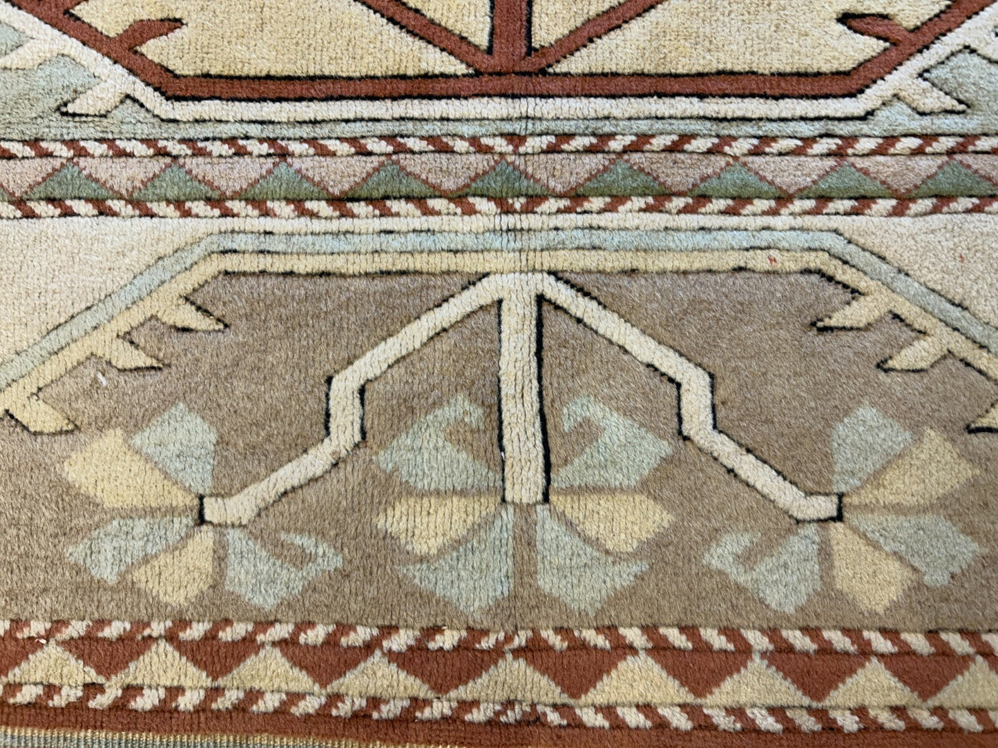 8'10"x11'8" Hand-Knotted 100%  Wool Pile Kazak Rug