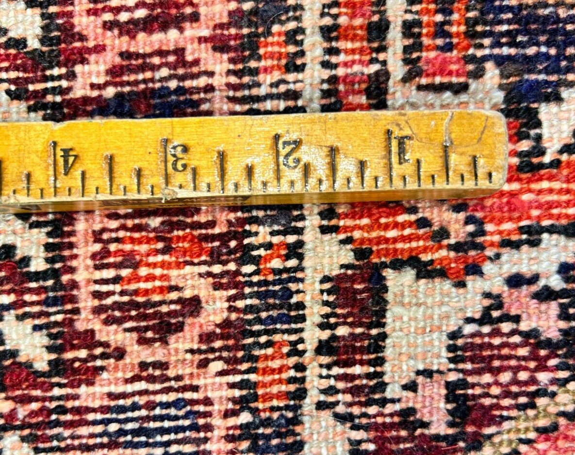 6'6"x10'1" Hand-Knotted 100% Lamb Wool Bakhtiarie Carpet - Area Rug