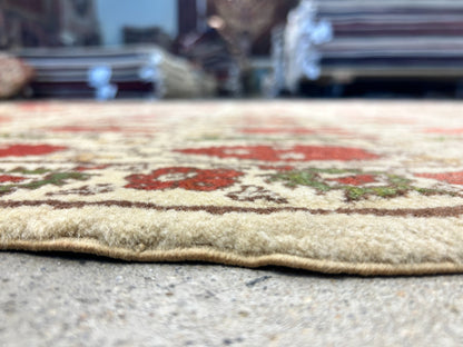 6'1"x9'2" Hand-Knotted 100% Wool Pile Turkish Carpet - Area Rug