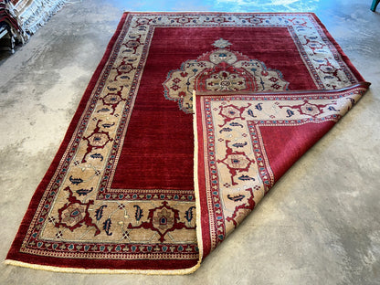 8'10"x11'8" Hand-Knotted 100% Wool Pile Tabrize Rug