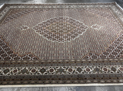 8'3"x11'4'' Hand-Knotted  100% Wool Pile Tabrize Mahi Area Rug