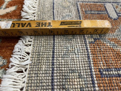 7’10”x9’11” Hand-Knotted 100% Wool Pile Indoserapi Area Rug - Carpet