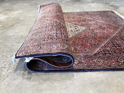 3'8"x5'10" Hand-Knotted 100% Wool Bidjare Carpet - Area Rug