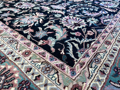8'10" x 11'10" Hand-Knotted 100% Wool Carpet - Kashane Design Area Rug