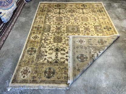 9'x12' Hand-Knotted 100% Wool Pile Oriental Rug