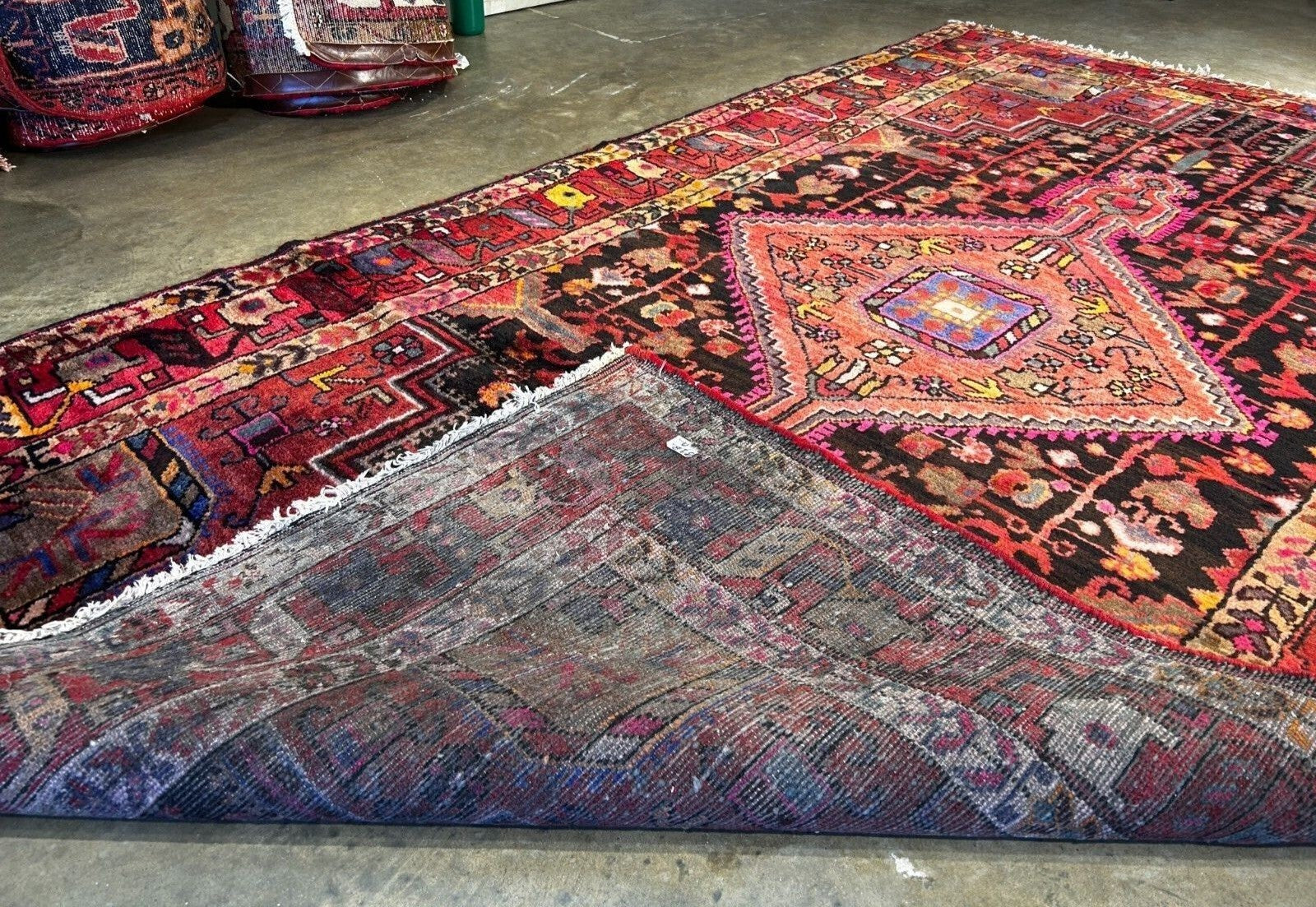 4'9" x 8'6" Hand-Knotted 100% Wool Carpet - Hamadane Area Rug